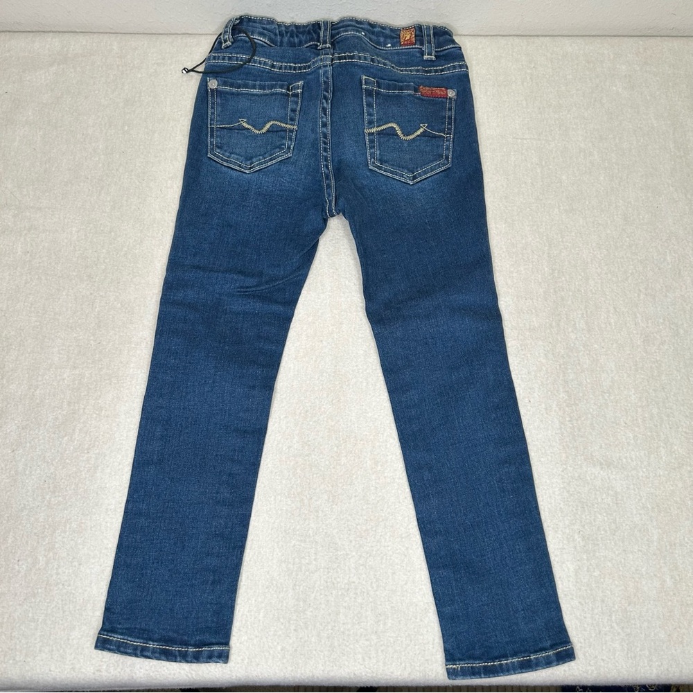 7 For All Mandkind‎ Girl’s The Skinny Medium Wash Jeans Size 4